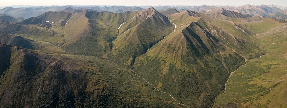A snapshot of the western Brooks Range from the air, over Gates of the Arctic National Preserve.NPS / DevDharm Khalsa.…