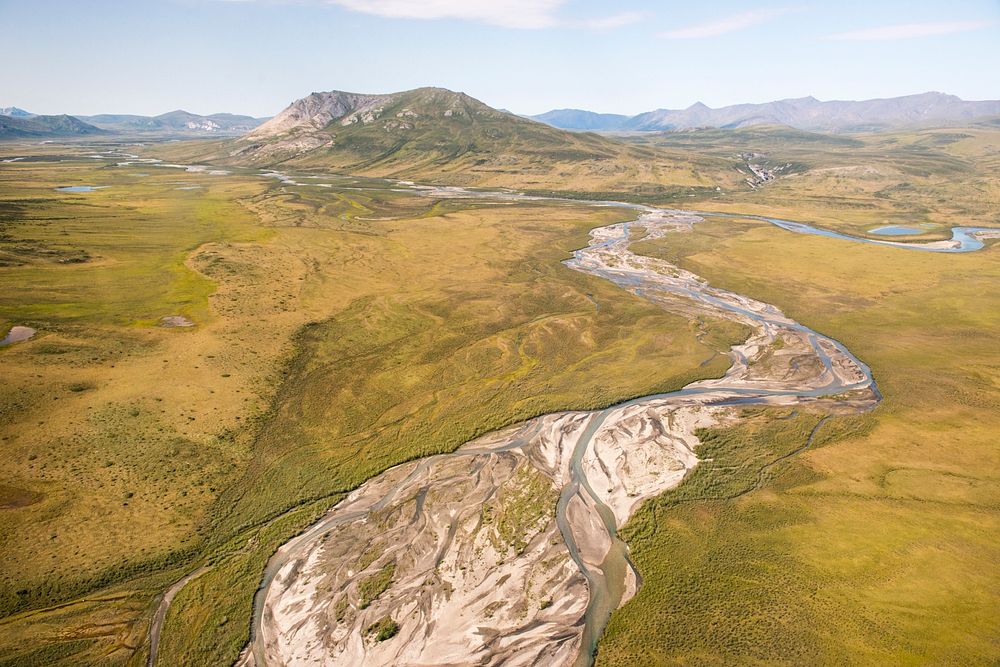 A snapshot of the western Brooks Range from the air, over Gates of the Arctic National Preserve.NPS / DevDharm Khalsa.…