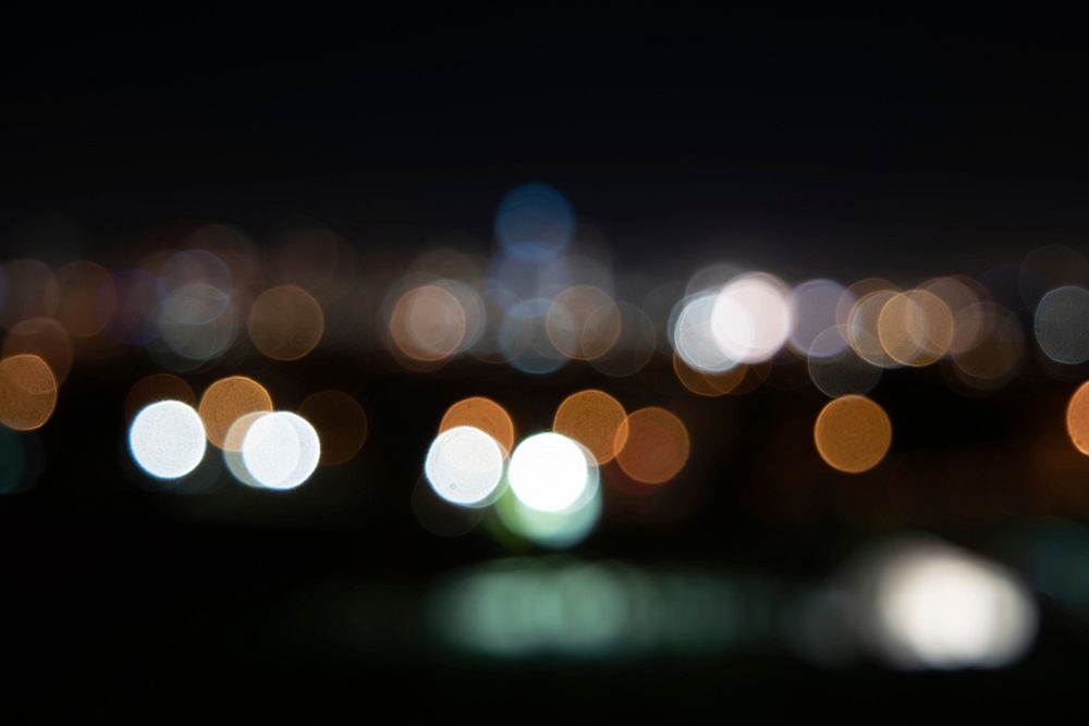 Downtown Skyline from Mission Dolores Park (out of focus).