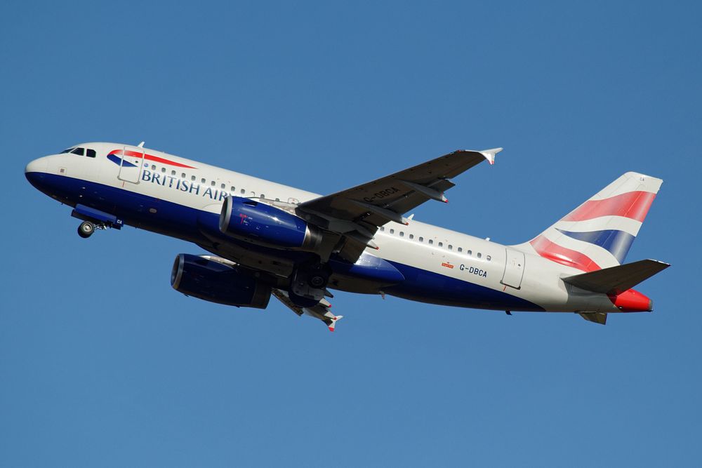 British Airways G-DBCA A319, location unknown, 11/09/2016. 