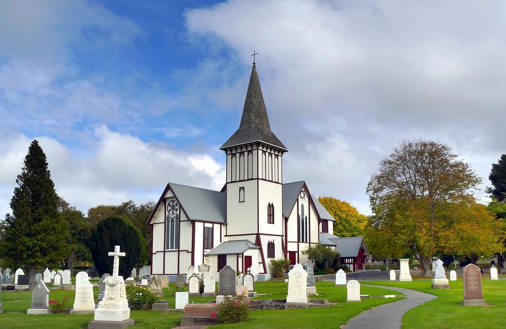 St Pauls Papanui. Christchurch. NZ Original public domain image from Flickr