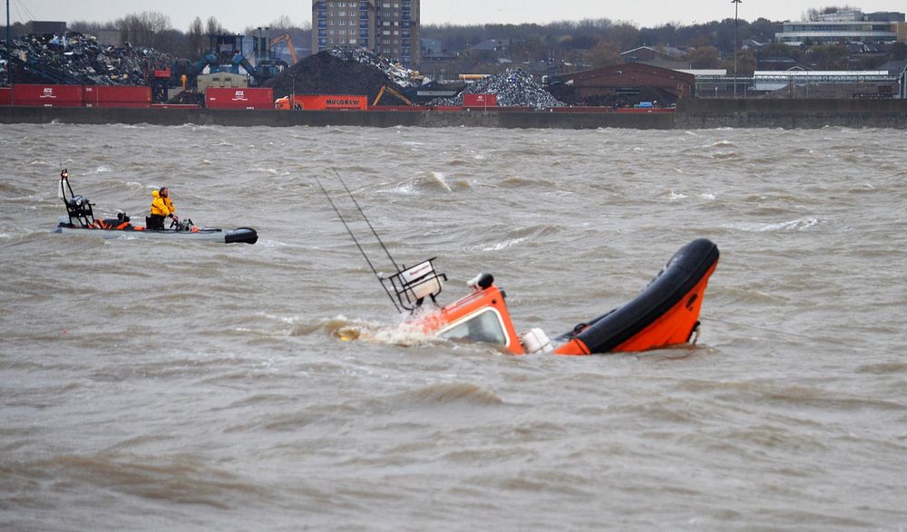 River Mersey sinking.