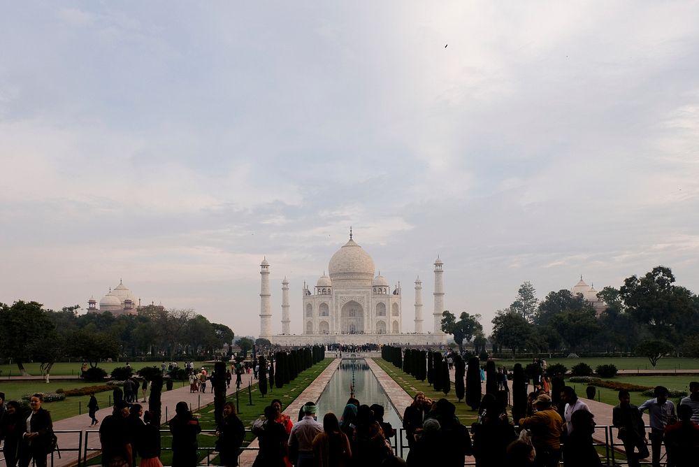 The Taj Mahal, India. Free public domain CC0 photo.