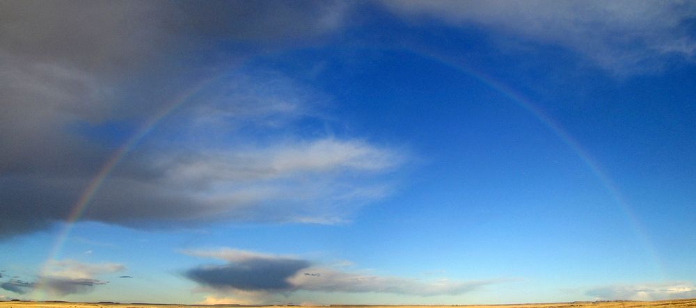 Grassland RainbowCredit NPS/Hallie Larsen. Original public domain image from Flickr