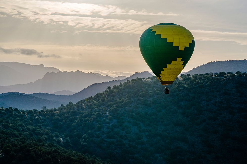 Hot air balloons over Angel ValleyHot air balloons are a frequent sight in the Sedona area. These balloons were spotted…