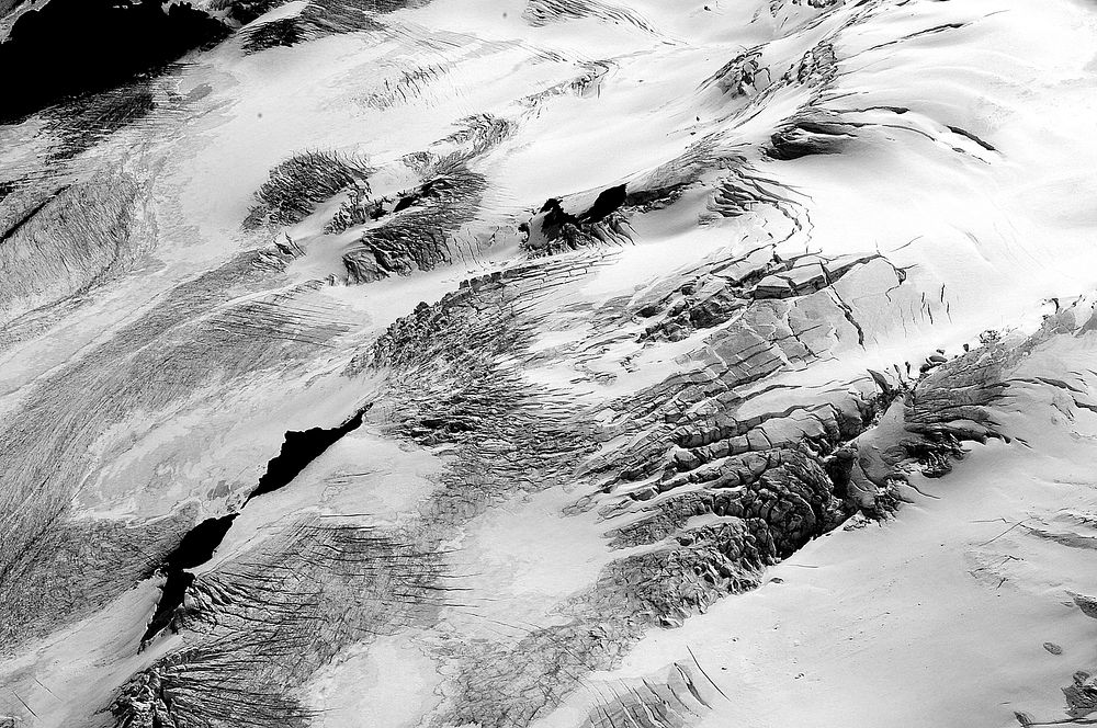 Chisana Glacier. Original public domain image from Flickr