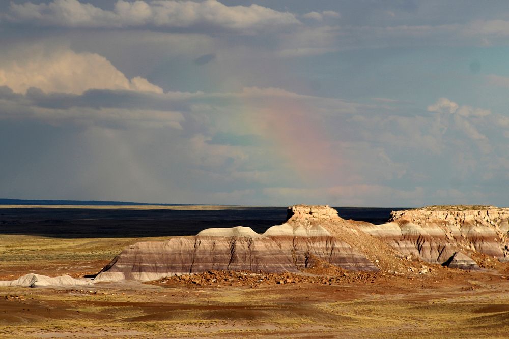 Crystal Ridge with RainbowCredit NPS/Hallie Larsen. Original public domain image from Flickr