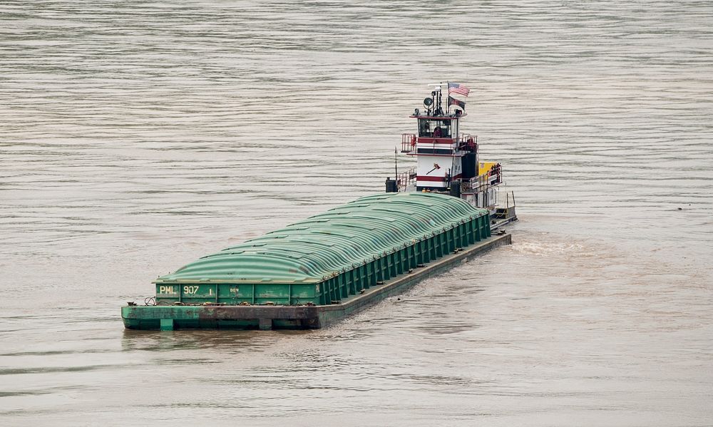 Consolidated Grain and Barge operations at the Riverside Terminal, in Cincinnati, OH, on May 10, 2017.