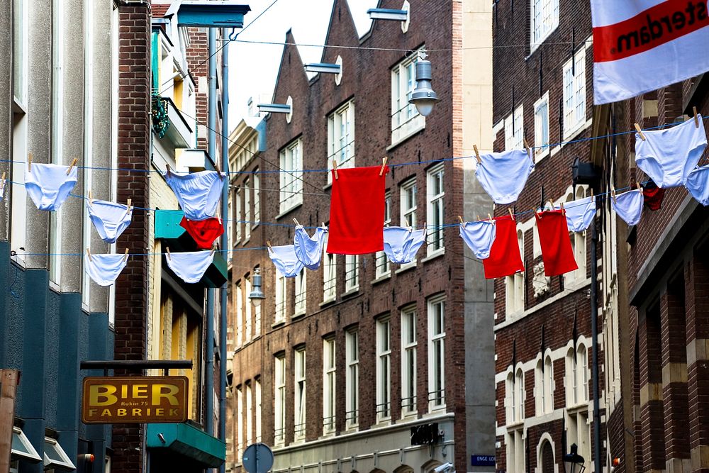 Amsterdam laundry.