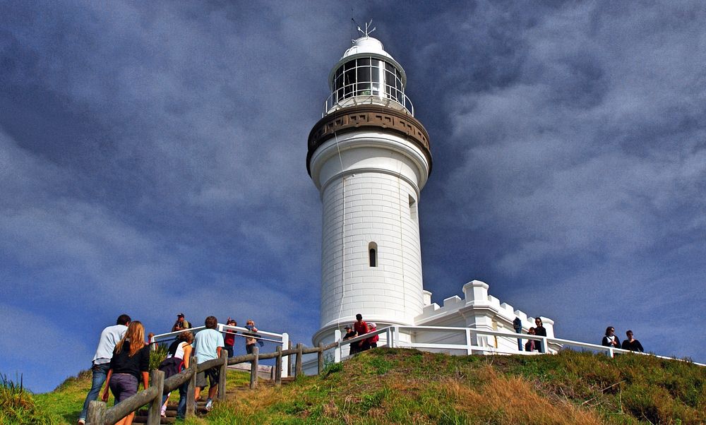 Byron Bay Lighthouse.Aust.The Cape Byron Lighthouse is Australia's most easterly light being situated on the most easterly…