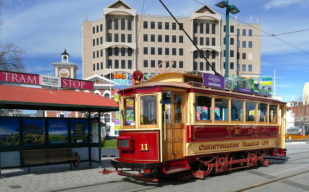 Ride the trams Christchurch NZ