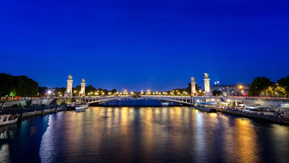 Pont Alexandre III, Paris.