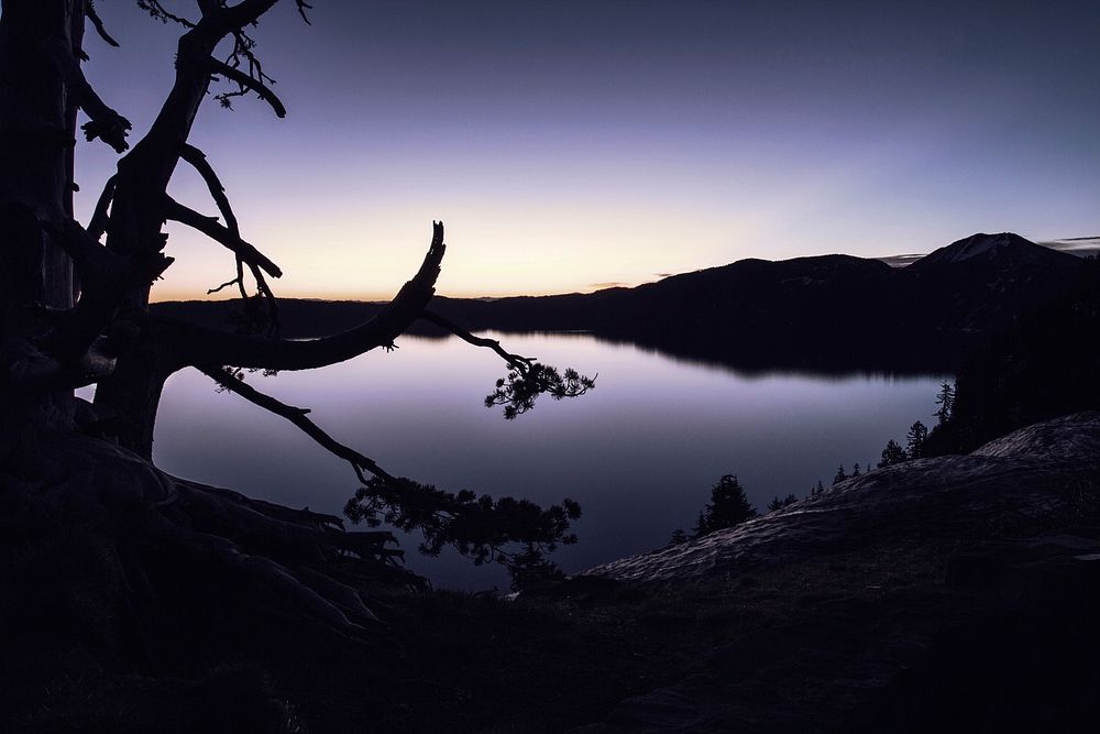 Sunrise, Crater Lake, Oregon.