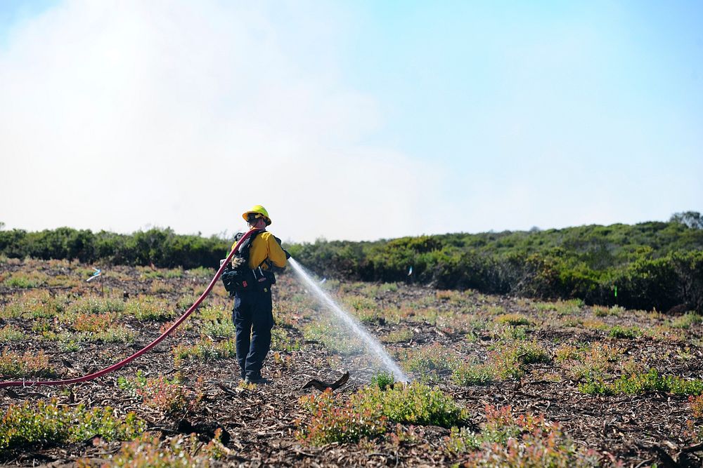 Army Prescribed Burn on Fort Ord
