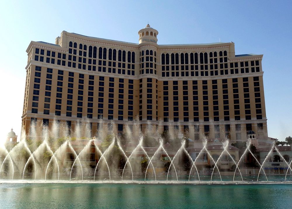 The Fountains of Bellagio.