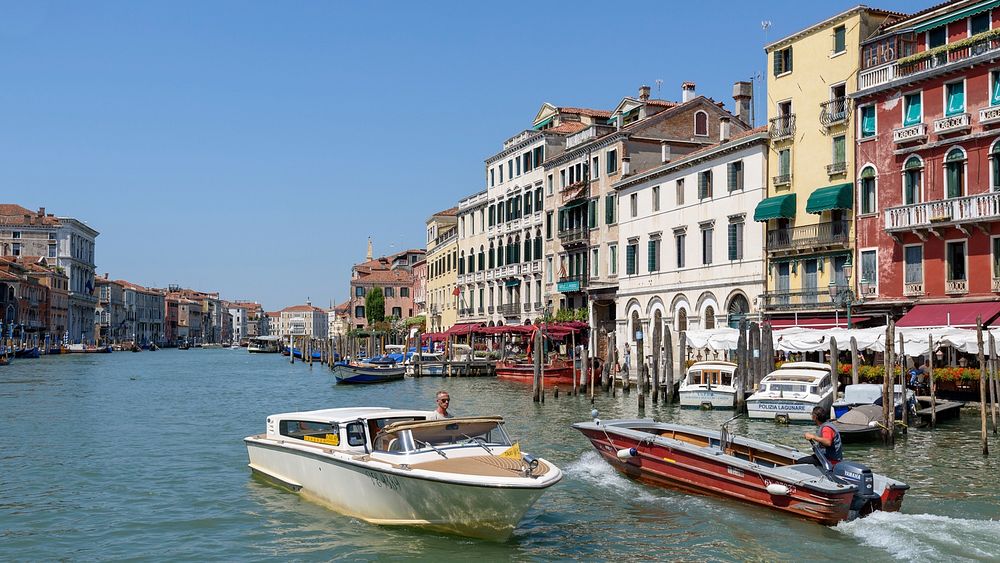 The Grand Canal, Venice.