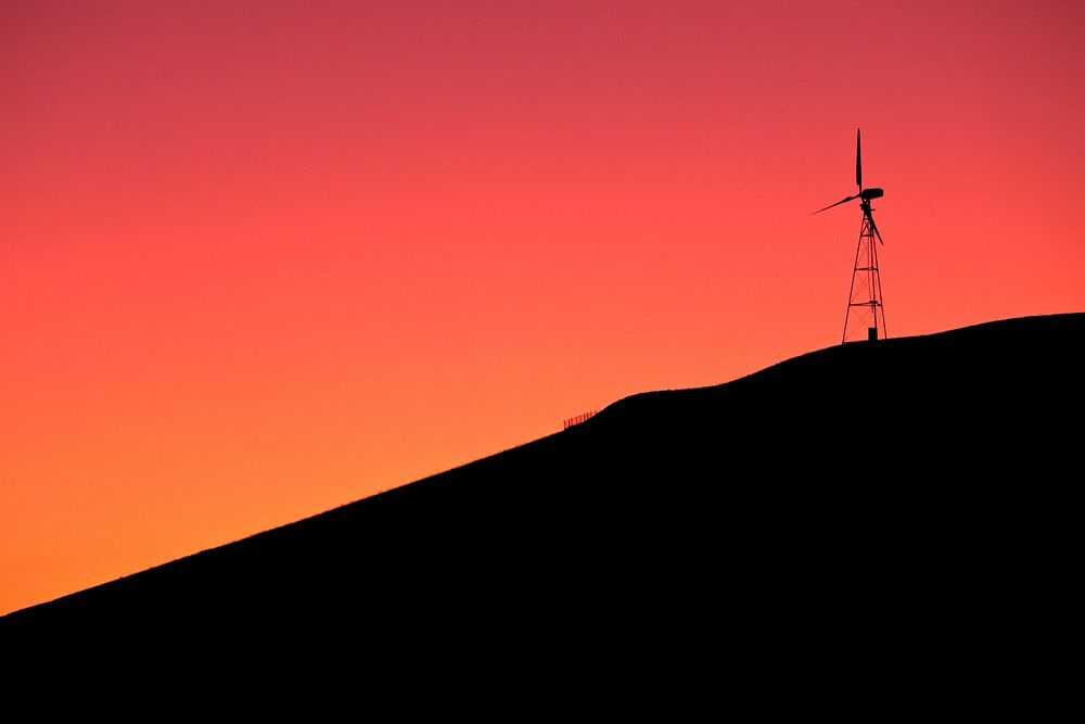 Windmill Sunrise