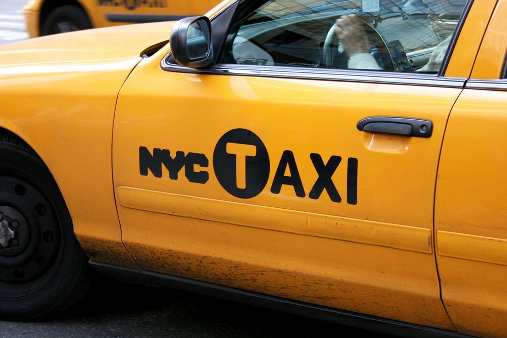 Taxi. Free public domain CC0 photo.