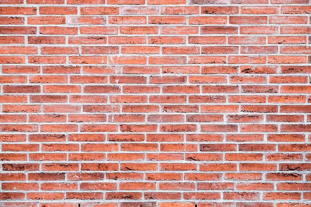 Free brick wall photo, public domain texture CC0 image.