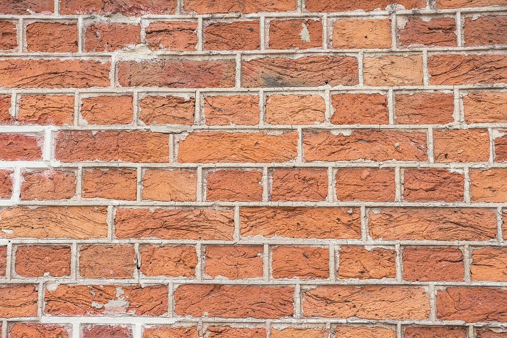 Brick wall texture. Free public domain CC0 photo.