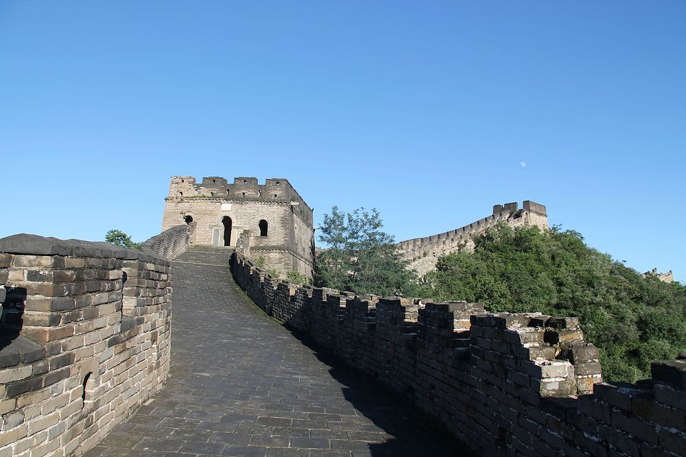 Great Wall of China in Beijing. Free public domain CC0 image.