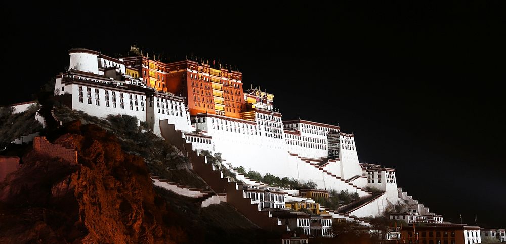 Potala, Tibet. Free public domain CC0 photo.