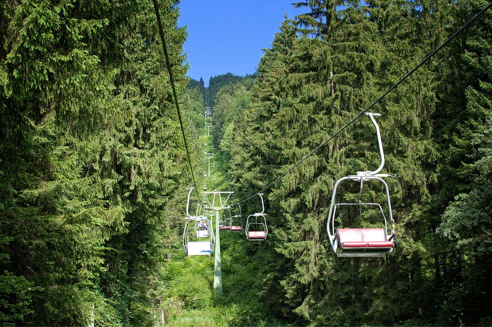 Chairlift. Free public domain CC0 photo.