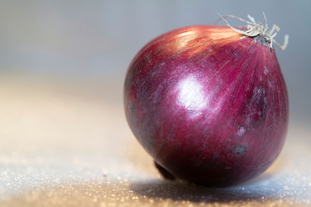Red onion. Free public domain CC0 image