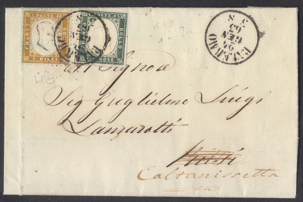 Antique envelope. Free public domain CC0 image.