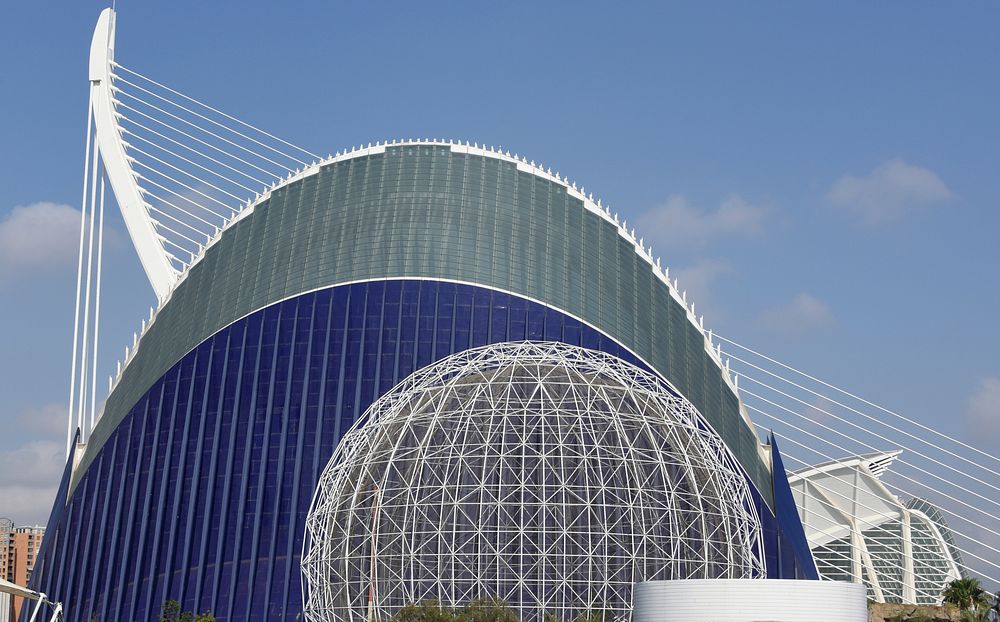 L'Oceanogràfic oceanarium, Valencia, Spain. Free public domain CC0 photo.