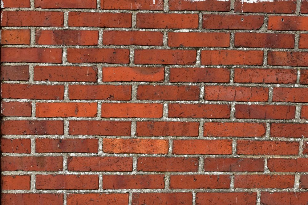 Brick wall texture. Free public domain CC0 photo.