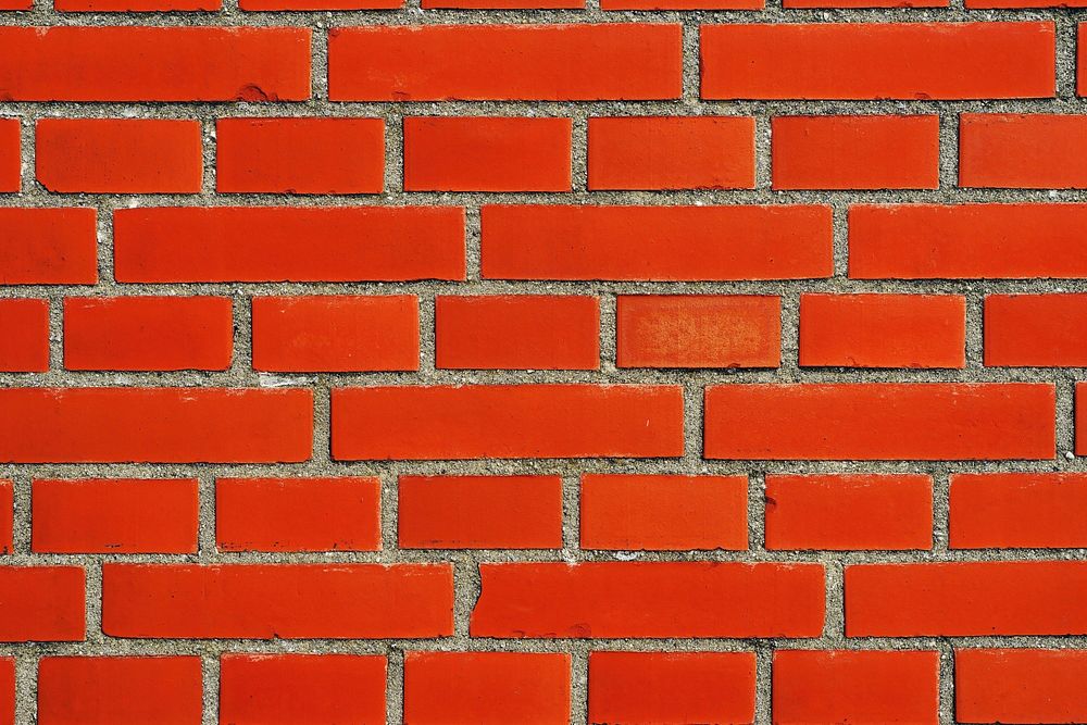 Brick wall texture. Free public domain CC0 photo.