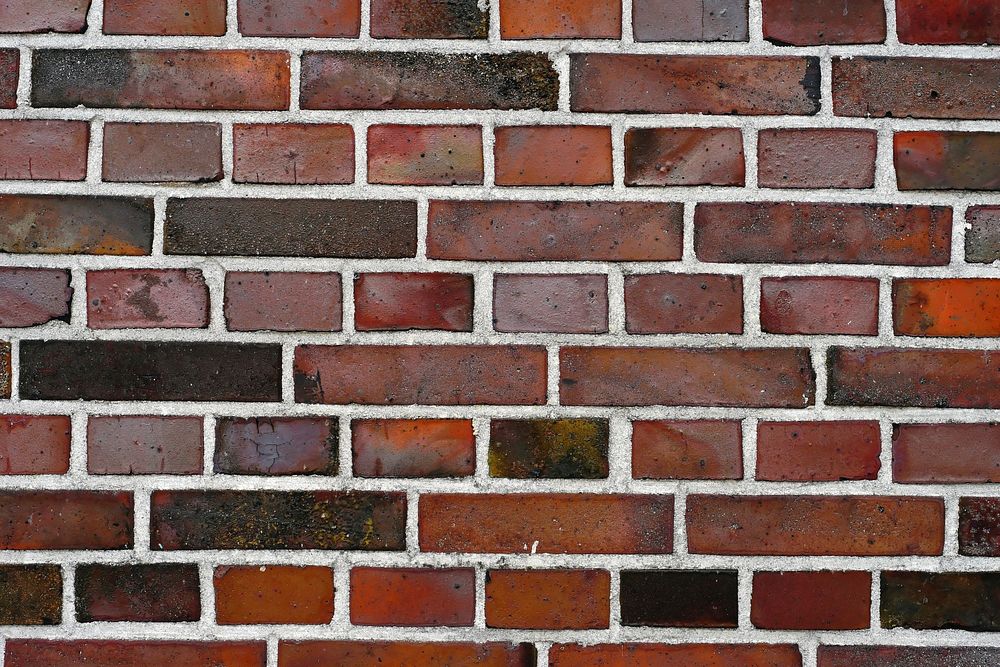 Brick wall texture. Free public domain CC0 photo.