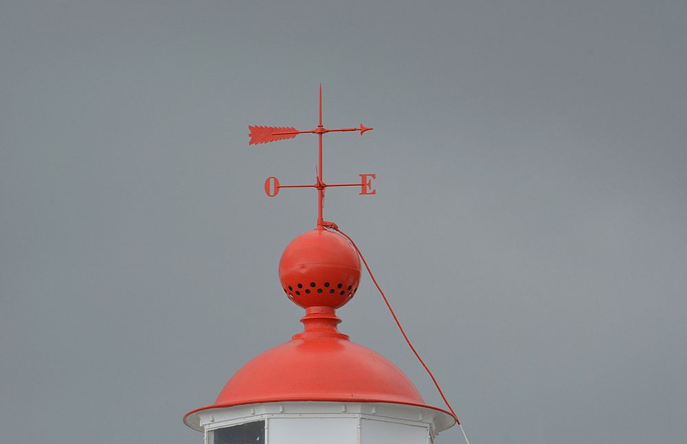 Anemometer on a roof. Free public domain CC0 photo.