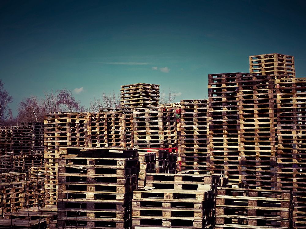 Stack of wood. Free public domain CC0 image