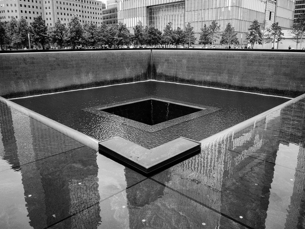 World trade center memorial. Free public domain CC0 photo.