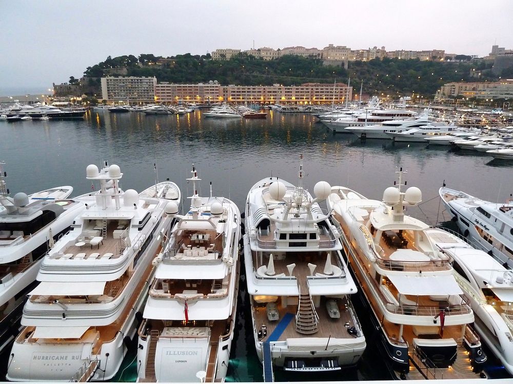 Yachts docking at marina. Free public domain CC0 photo.