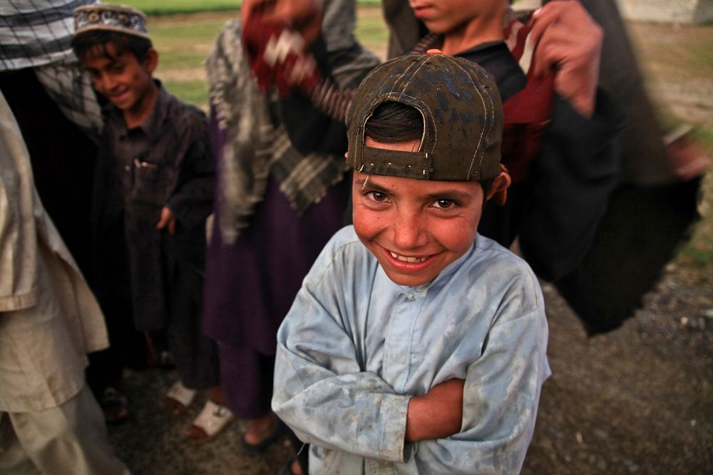 Cute Afghani boy, Afghanistan - 10 October 2012