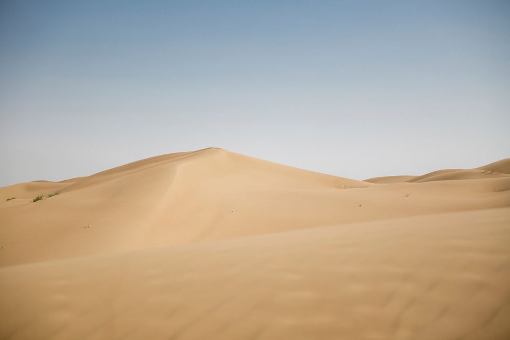 Desert landscape. Free public domain CC0 image