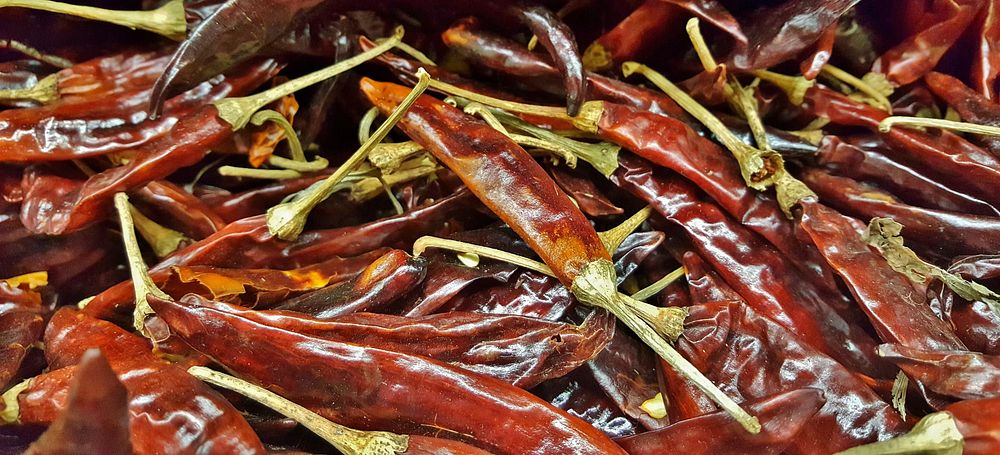 Dried red chili. Free public domain CC0 photo