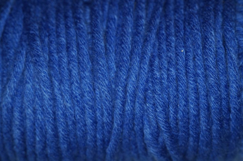 Blue rope texture background. Free public domain CC0 photo.