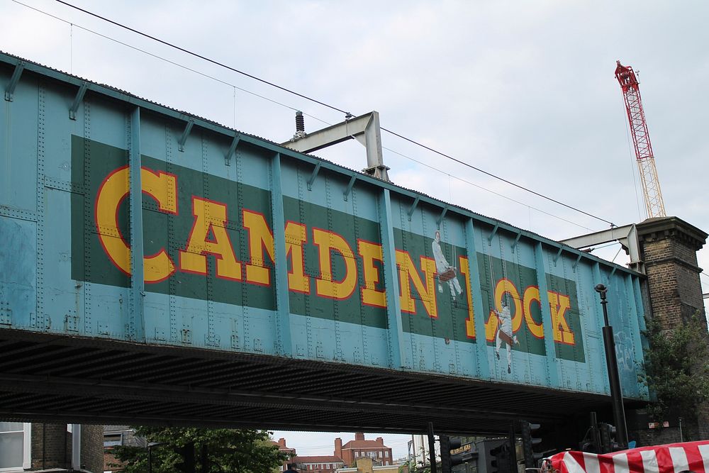 Camden town, London, England. Free public domain CC0 photo.