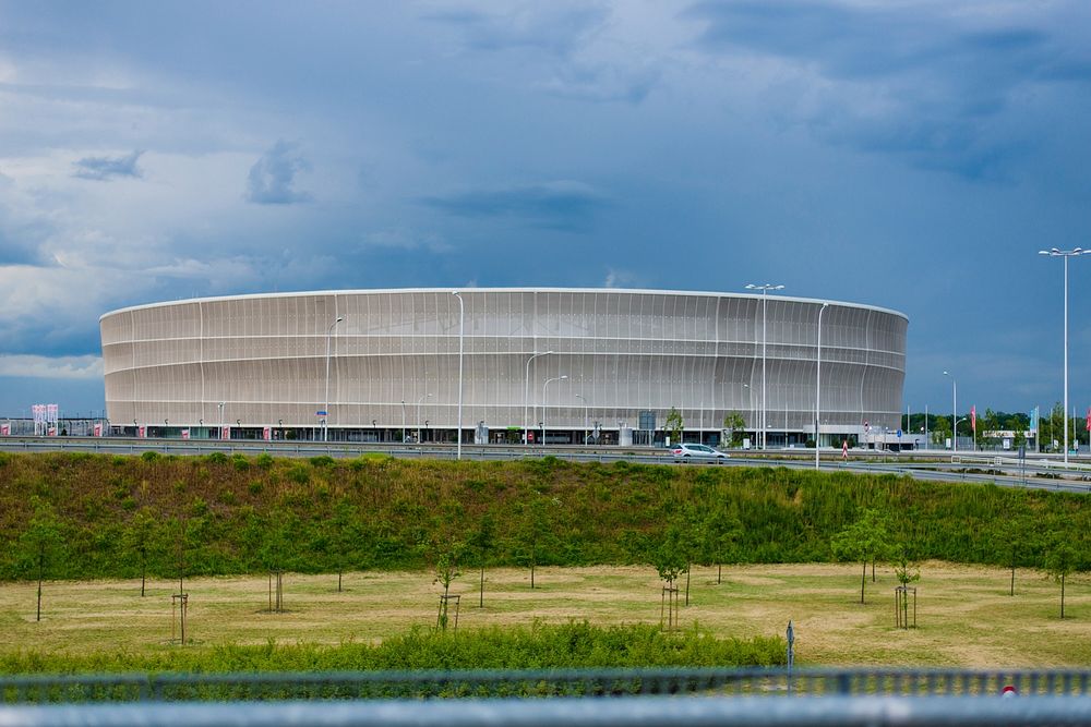The Stadion Wrocław. Free public domain CC0 photo.