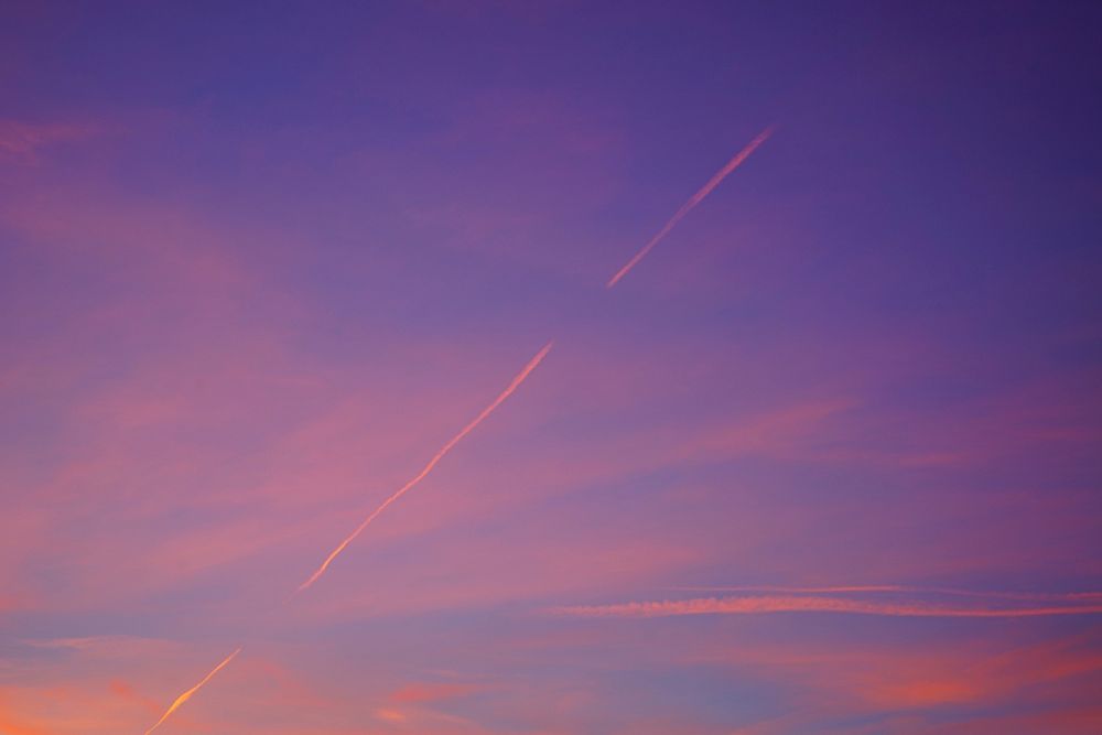 Evening sky background. Free public domain CC0 photo.