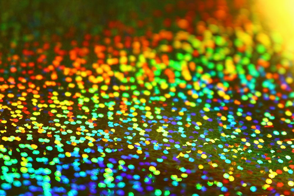 Colorful bokeh lights image. Free public domain CC0 photo.
