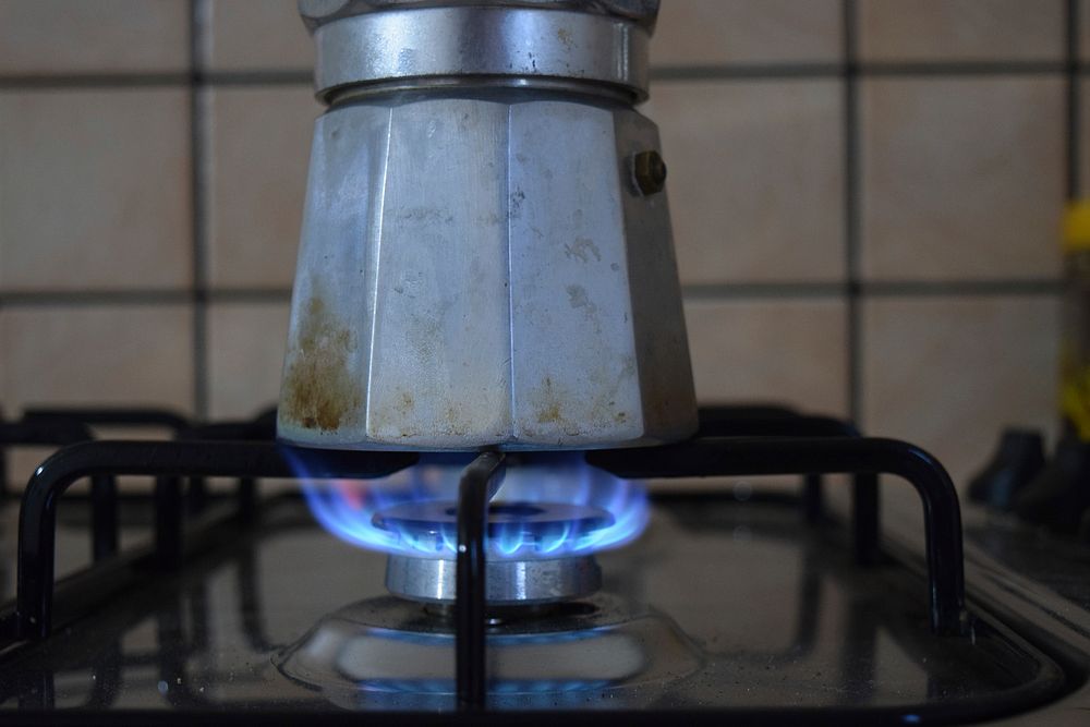 Boiling coffee. Free public domain CC0 photo