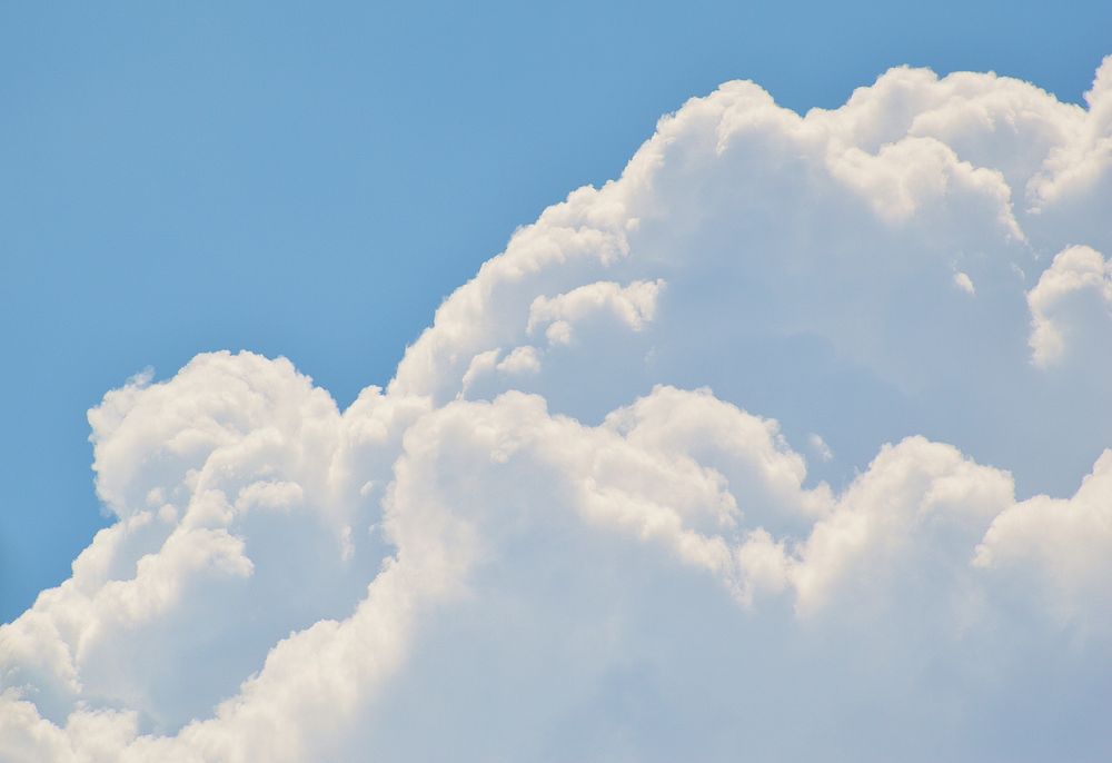 Cloudy sky background. Free public domain CC0 photo.