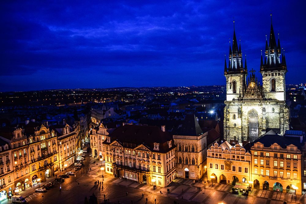 Church in Prague. Free public domain CC0 photo.