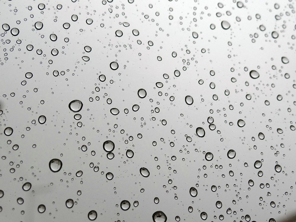 Raindrop on window. Free public domain CC0 photo.