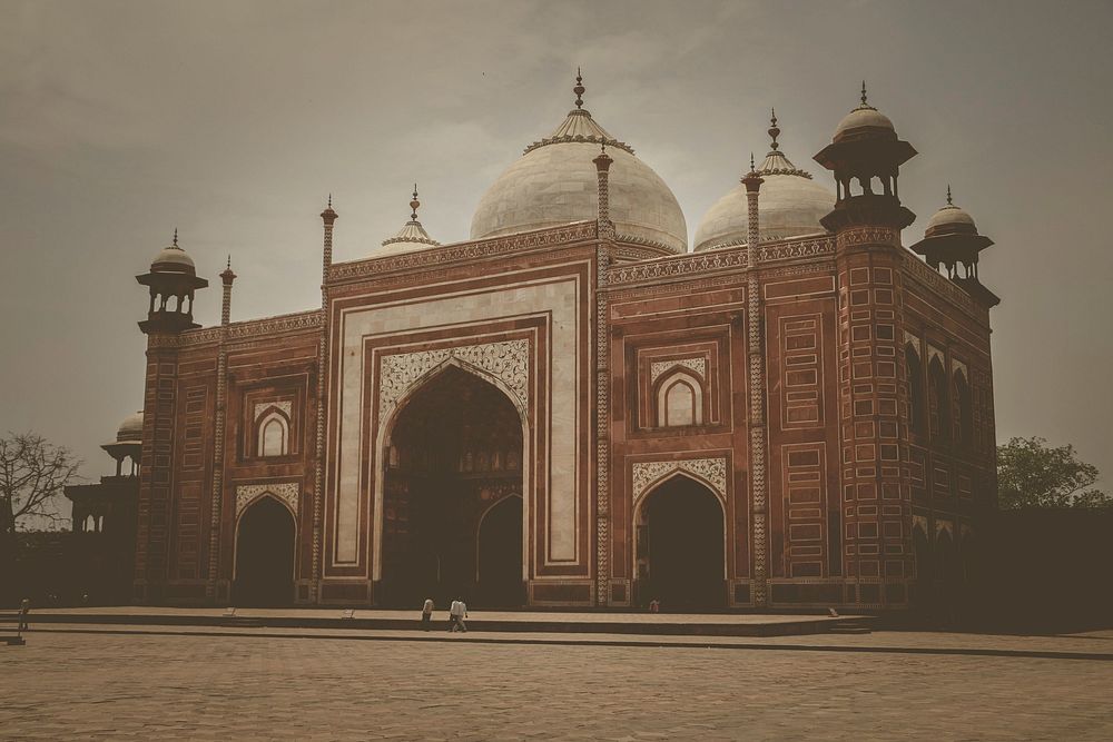 Free Mughal Architecture Mosque photo, public domain travel CC0 image.